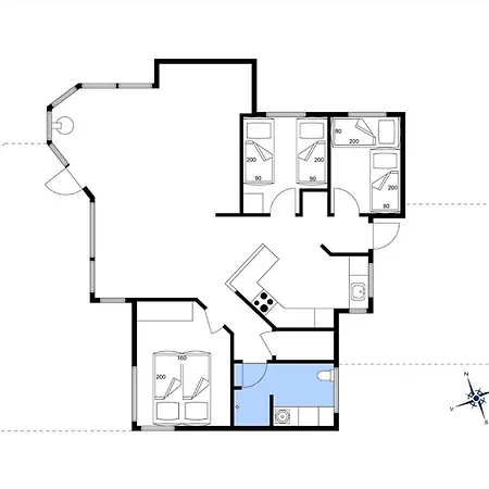 Feriehus Bv126-vejers-strand-tyttebaervej-5-b *
